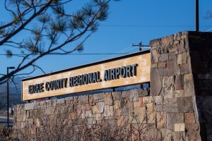 Eagle County Regional Airport exterior sign