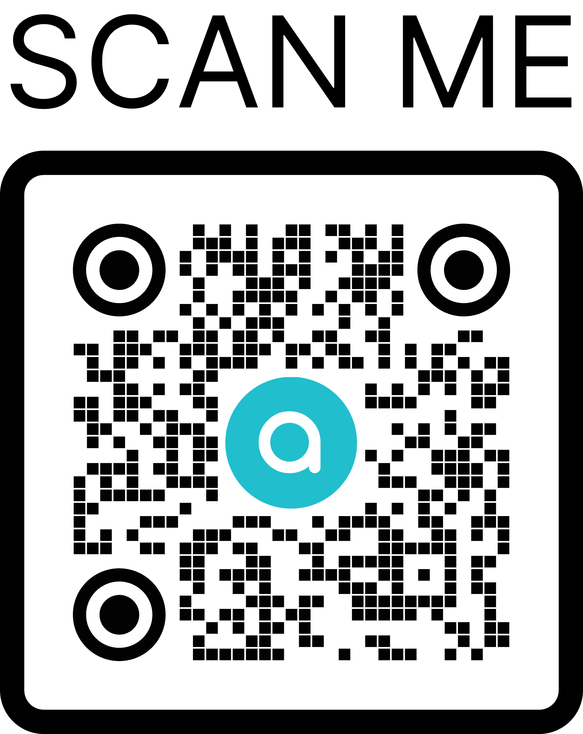 QR code to download the Aira ASL app for Android