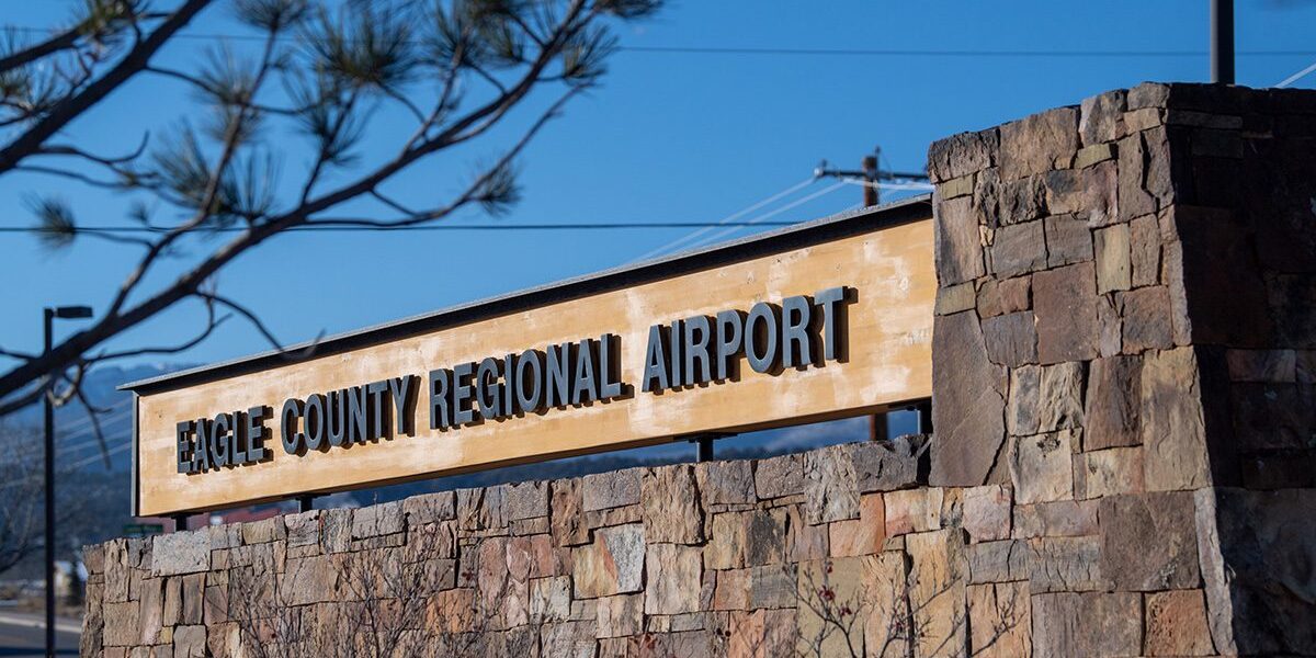 Eagle County Regional Airport exterior sign